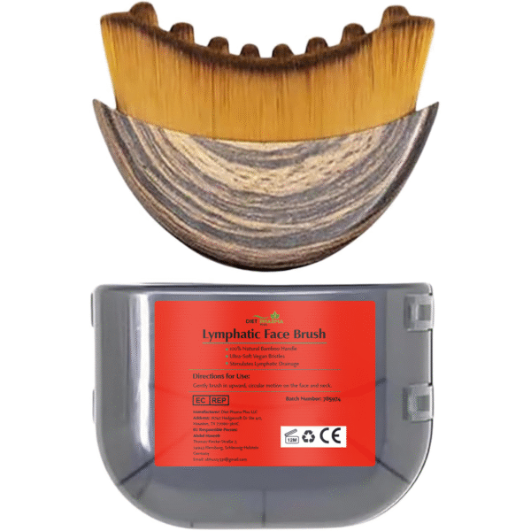 New Lymphatic Contour Face Brush, Contour Face Brush for Lymphatic Drainage, Ergonomically Designed to Fit the Skin Precisely, Face Lifting Tool for Skincare Routine|Portable Gua Sha Alternative (1PC)